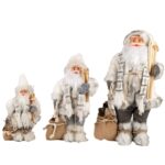 30cm/45cm/60cm White Nordic Skateboard Santa Claus Doll - 图片 5
