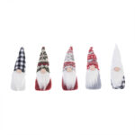 18cm Christmas Miniature Faceless Doll Ornament - Image 5