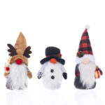 19cm/33cm Dwarf Rudolph Doll Snowman Old Man Elk Faceless Doll Mini Doll - Image 5