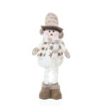 52cm/62cm Brown Snowflake Stretchy Christmas Doll - Image 5