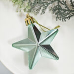 6cm Lake Blue Gift Tube Christmas Ball Ornament Collection - Image 9