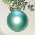 6cm Lake Blue Claissic Christmas Ball Ornament Collection - Image 5