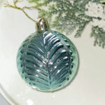 6cm Lake Blue Claissic Christmas Ball Ornament Collection - Image 7