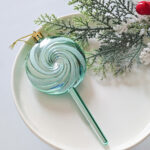 6cm Lake Blue Gift Tube Christmas Ball Ornament Collection - Image 10