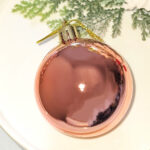 6cm Rose Gold Claissic Christmas Ball Ornament Collection - Image 6