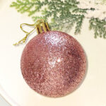 6cm Rose Gold Claissic Christmas Ball Ornament Collection - Image 7