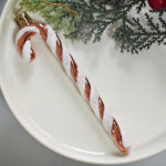 6cm Rose Gold Gift Tube Christmas Ball Ornament Collection - 图片 10