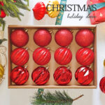 8cm Red Concave, Pumpkin Paiting Christmas Ball Ornament Collection