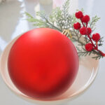 6cm Red Claissic Christmas Ball Ornament Collection - Image 4
