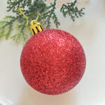 6cm Red Gift Tube Christmas Ball Ornament Collection - 图片 7