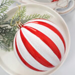 8cm Red Gift Tube Christmas Ball Ornament Collection - Image 4