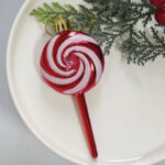 6cm Red Gift Tube Christmas Ball Ornament Collection - 图片 10
