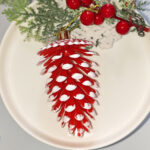 8cm Red Gift Tube Christmas Ball Ornament Collection - Image 7