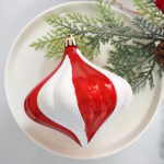 10cm Red Classic Christmas Gift Ornament Collection - 图片 8