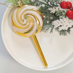 8cm Gold Gift Tube Christmas Ball Ornament Collection - Image 6