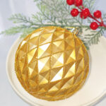 6cm Gold Claissic Christmas Ball Ornament Collection - Image 4