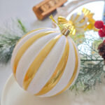 10cm Gold Classic Christmas Gift Ornament Collection - 图片 4