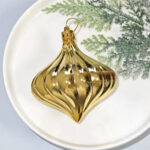 6cm Gold Gift Tube Christmas Ball Ornament Collection - Image 9