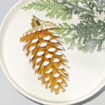 8cm Gold Gift Tube Christmas Ball Ornament Collection - Image 9