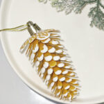 6cm Gold Gift Tube Christmas Ball Ornament Collection - Image 4