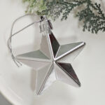 6cm Sliver Gift Tube Christmas Ball Ornament Collection - Image 5