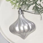 6cm Sliver Gift Tube Christmas Ball Ornament Collection - Image 8
