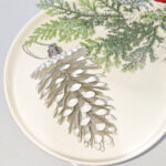 8cm Silver Gift Tube Christmas Ball Ornament Collection - 图片 6