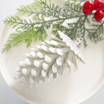 10cm Silver Classic Christmas Gift Ornament Collection - Image 7