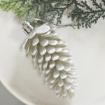 6cm Sliver Gift Tube Christmas Ball Ornament Collection - Image 4