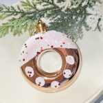 8cm Champagne Gold Gift Tube Christmas Ball Ornament Collection - Image 10