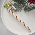 6cm Champagne Gold Gift Tube Christmas Ball Ornament Collection - Image 5