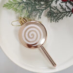 6cm Champagne Gold Gift Tube Christmas Ball Ornament Collection - Image 7