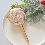 8cm Champagne Gold Gift Tube Christmas Ball Ornament Collection - Image 5