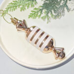 8cm Champagne Gold Gift Tube Christmas Ball Ornament Collection - Image 6
