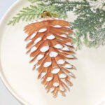 8cm Champagne Gold Gift Tube Christmas Ball Ornament Collection - Image 7