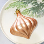 8cm Champagne Gold Gift Tube Christmas Ball Ornament Collection - Image 8