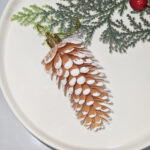 6cm Champagne Gold Gift Tube Christmas Ball Ornament Collection - Image 4