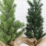 Desktop Decorative Artificial Green Pine Tree - Image 2