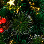 Berry and Red flower Christmas Fiber Optic Tree - Image 2