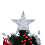 Berry and Red flower Christmas Fiber Optic Tree - Image 4