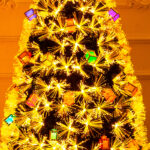 Christmas fiber-optic tree with LED lights - Image 3