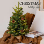DIY Mini Desktop Christmas Tree for Christmas