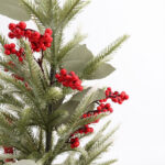 PE & PVC Desktop Christmas Tree with Lights - Image 2
