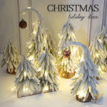 Desktop Snowfall Christmas Tree Ornament Gift