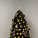 Santa Claus Fiber-Optic Christmas Tree - 图片 2