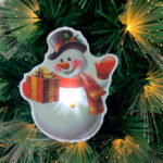 Santa Claus Fiber-Optic Christmas Tree - 图片 3