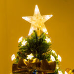 Fiber-optic Christmas tree with lights and ornaments - Image 2