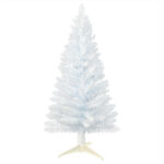 Lighted Artificial White Christmas Tree - Image 3