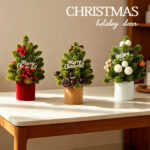 LED Pinecone PE Nobeson Desktop Christmas Tree