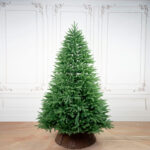 PE Artificial Christmas Tree with Lights - Image 3